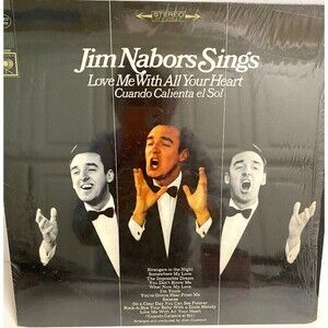 Vinyl Jim Nabors Sings Love Me With All Your Heart 1960's Romantic Ballads